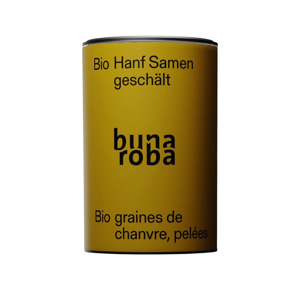 BUNAROBA Graines de chanvre pelées bte 200 g