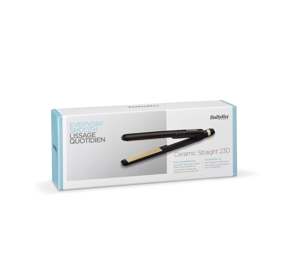 BABYLISS lisseur Ceramic 230