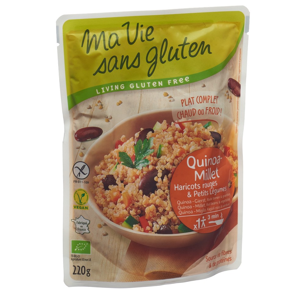 MA VIE S GLUT Repas quinoa millet 220 g