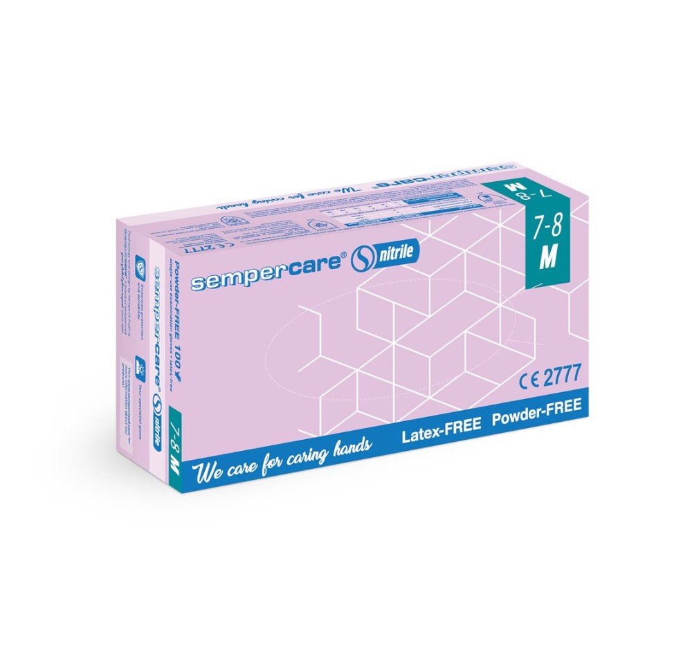 SEMPERCARE Nitrile M stériles non poudr 50 x 2 pce
