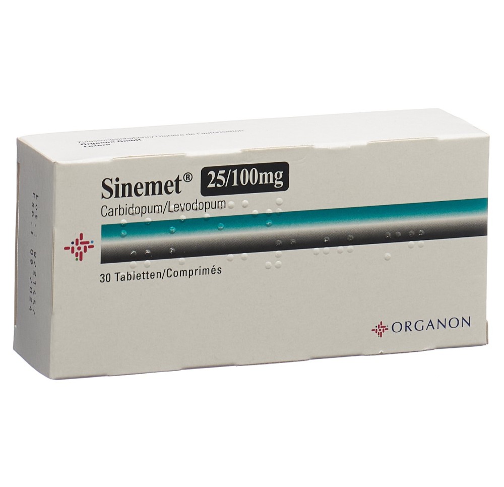 SINEMET cpr 25mg/100mg 30 pce