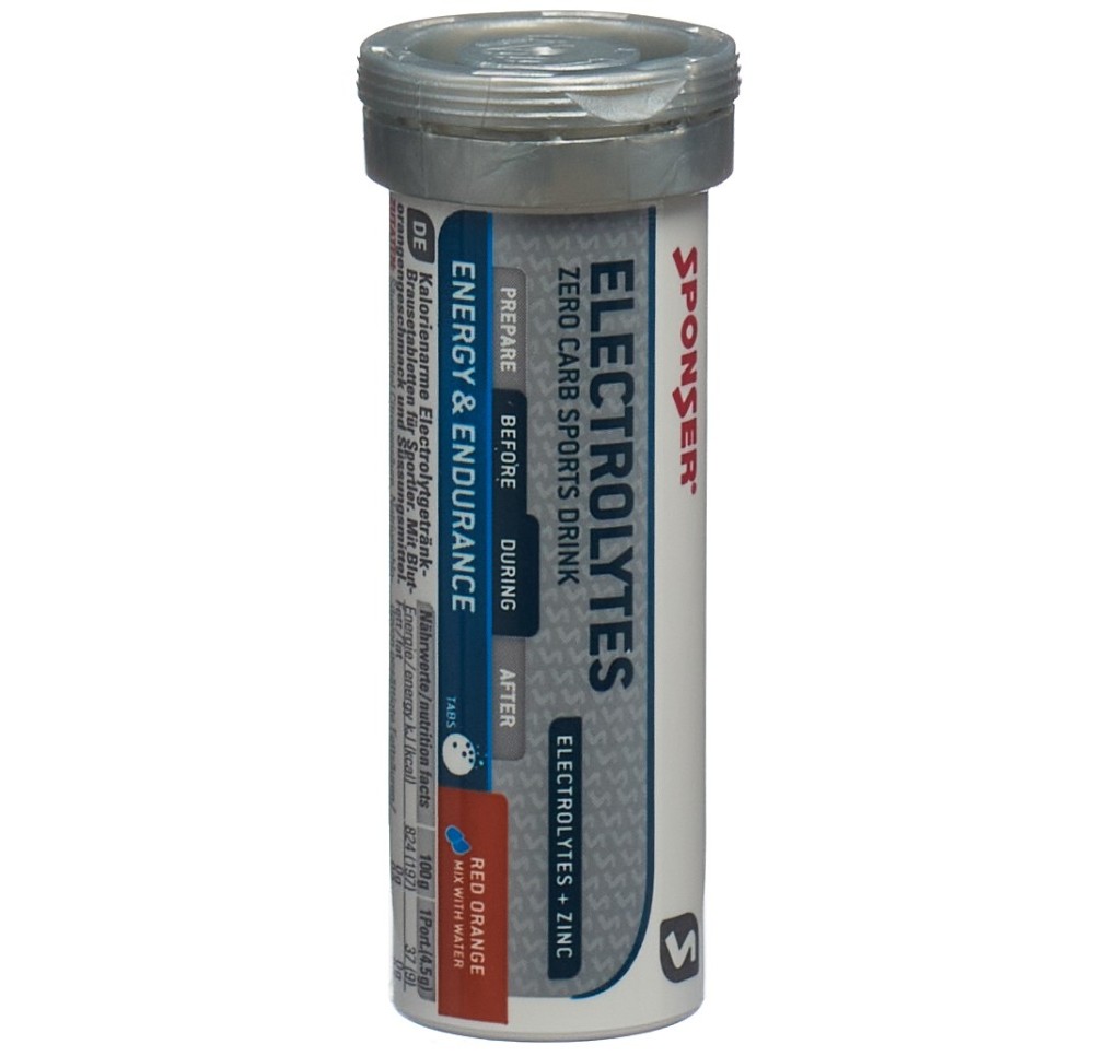 SPONSER Electrolytes tabs Red Orange 10 pce