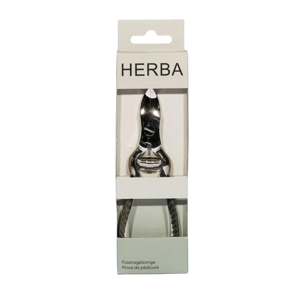 HERBA pince à ongles pour pieds 13cm nickelé