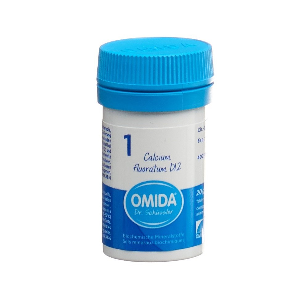 OMIDA SCHÜSSLER no1 cal fluor cpr 12 D bte 20 g