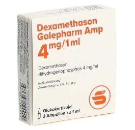 DEXAMETHASONE Galepharm Amp 4 mg/ml 3 x 1 ml