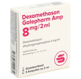 DEXAMETHASONE Galepharm Amp 8 mg/2ml 3 x 2 ml
