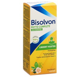 BISOLVON Phyto Compl sirop s suc cont toux 120 ml