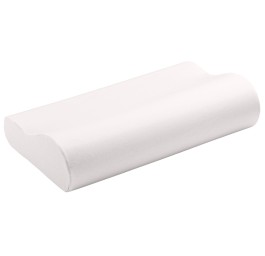 ELSA oreiller 50x11cm housse velours vieux rose