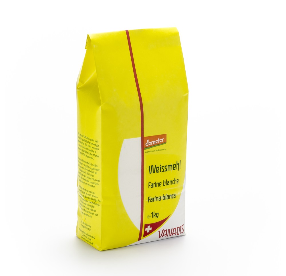 VANADIS farine blanche demeter sach 1 kg