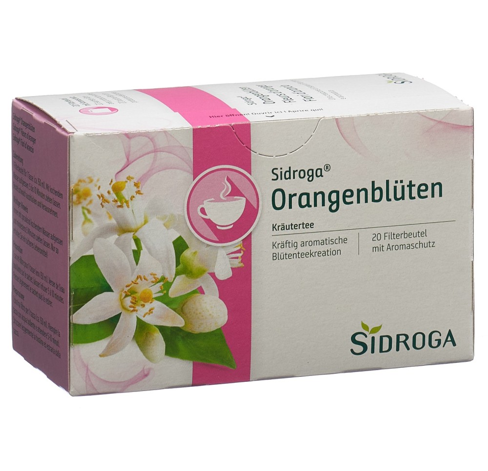 SIDROGA infusion de fleurs d'oranger sach 20 pce