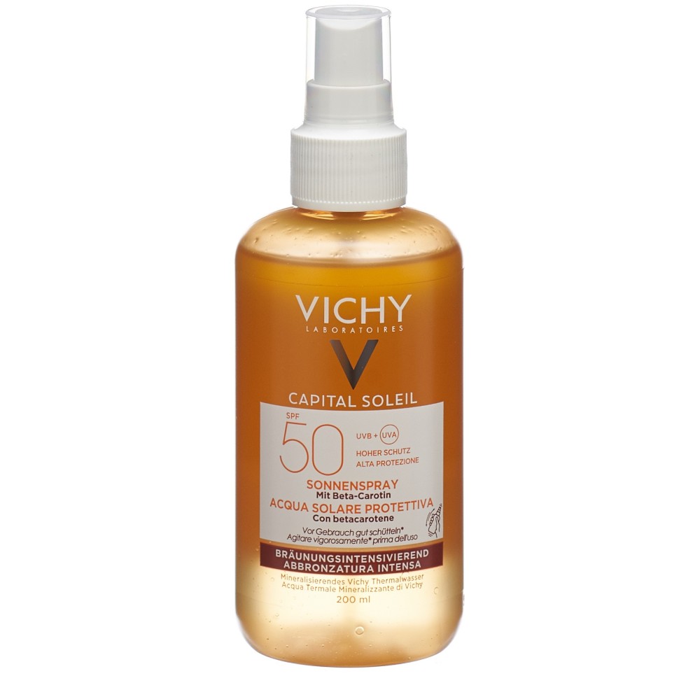 VICHY Capital Soleil Eau prot spr bro SPF50 200 ml