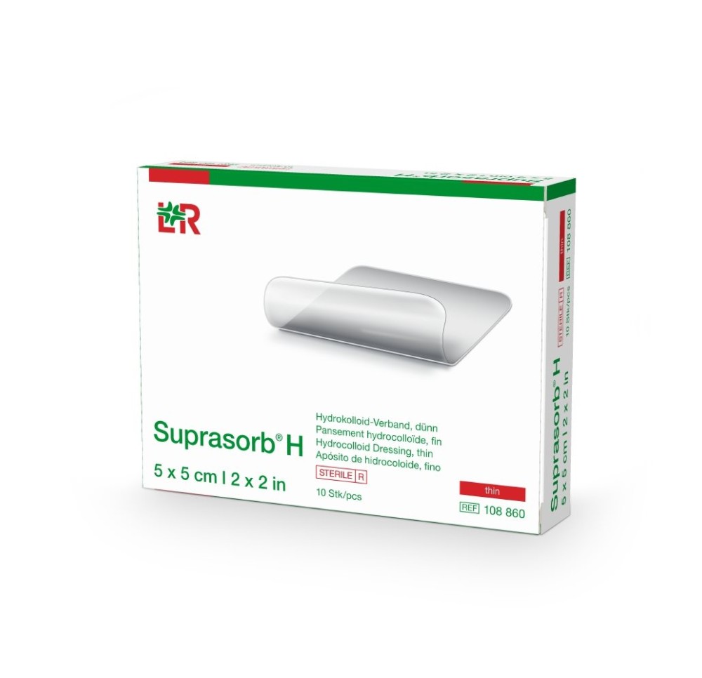 SUPRASORB H Mince 15x15cm 5 pce