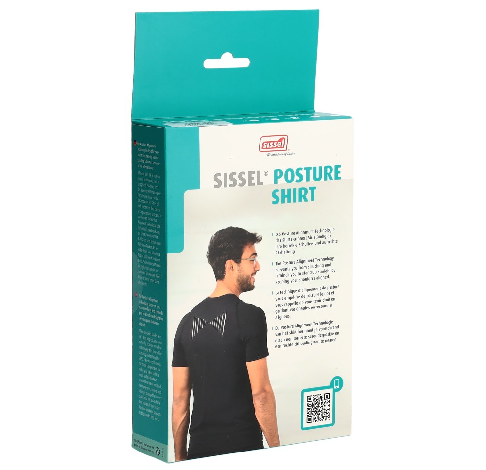 SISSEL Posture Shirt hommes M noir