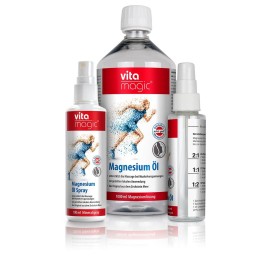 VITAMAGIC Mg Öl Set spr bou re 1lt+fl vi