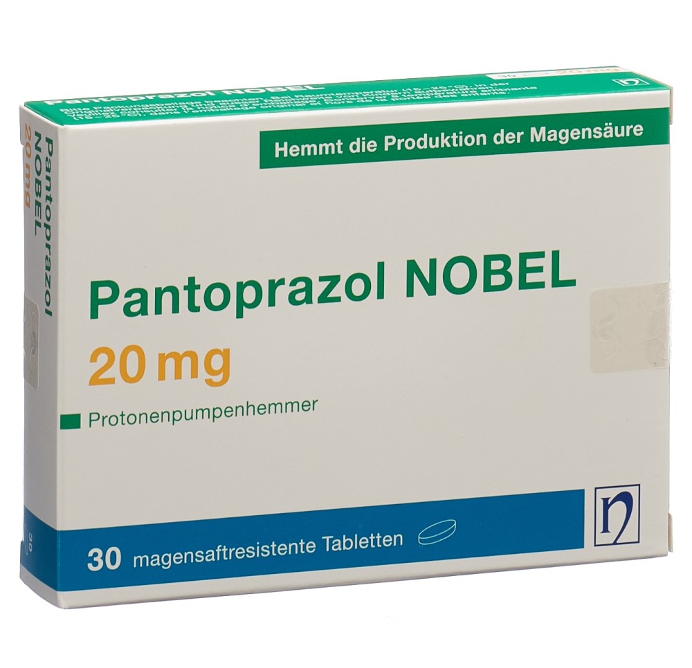 PANTOPRAZOL NOBEL cpr pell 20 mg 30 pce