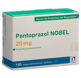 PANTOPRAZOL NOBEL cpr pell 20 mg 120 pce