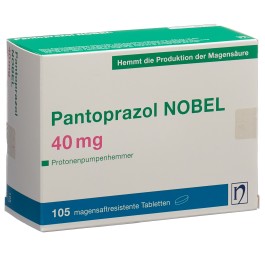 PANTOPRAZOL NOBEL cpr pell 40 mg 105 pce