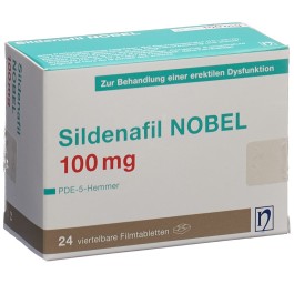SILDENAFIL NOBEL cpr pell 100 mg 24 pce