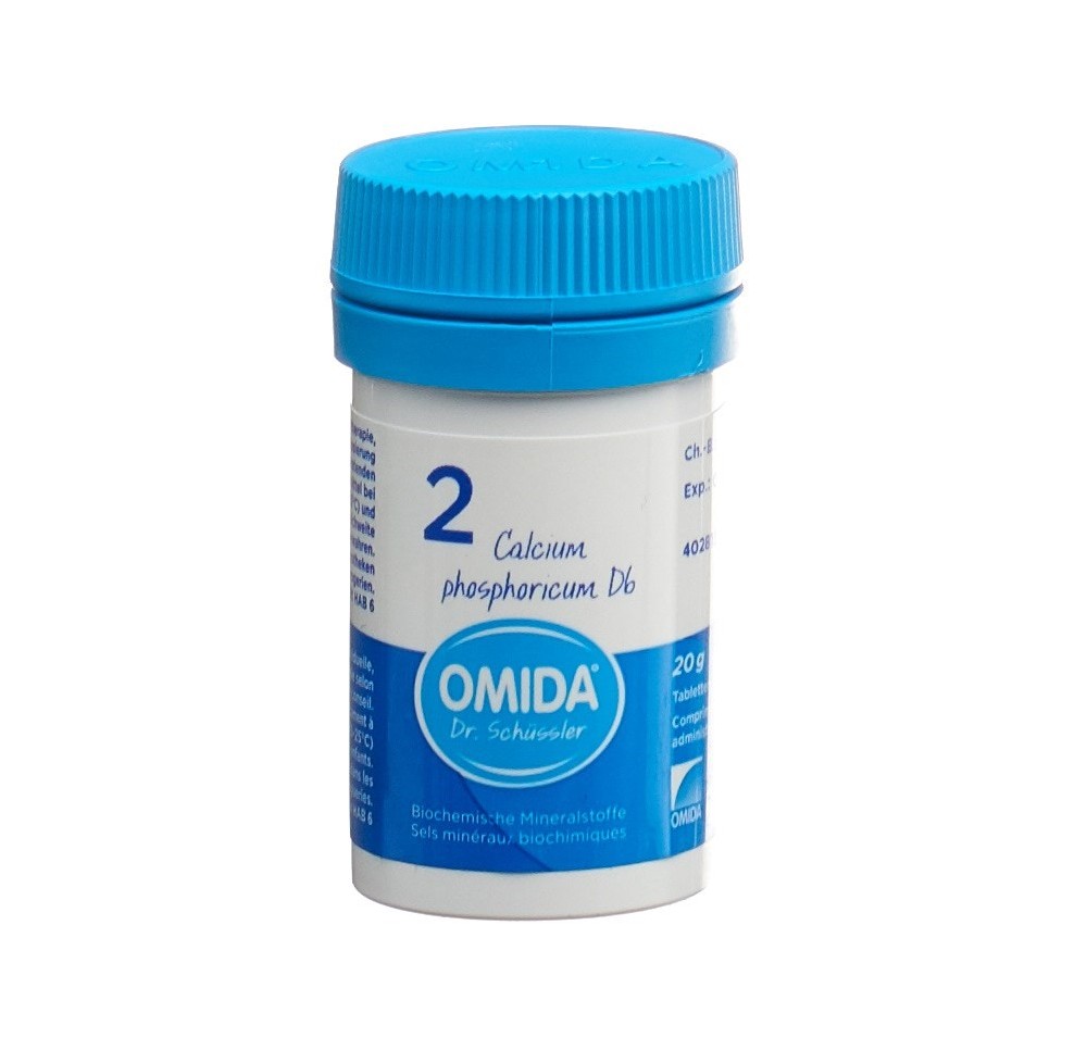 OMIDA SCHÜSSLER no2 calc phos cpr 6 D bte 20 g