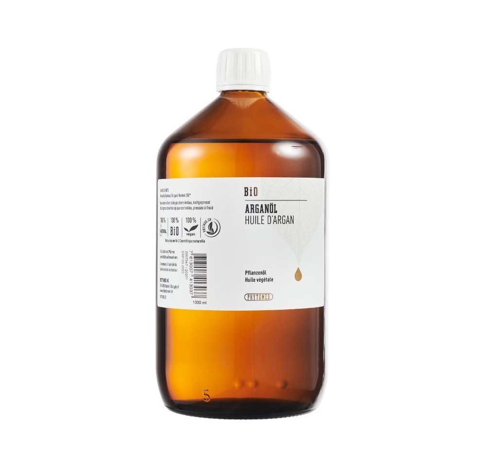 PHYTOMED Huile d'argan bio fl 1000 ml