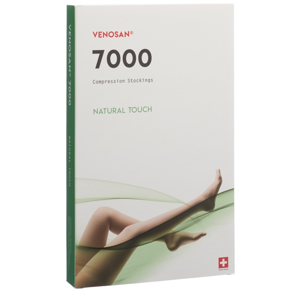 VENOSAN 7003 a-gh CLC3 M cou ouv hr black 1 paire