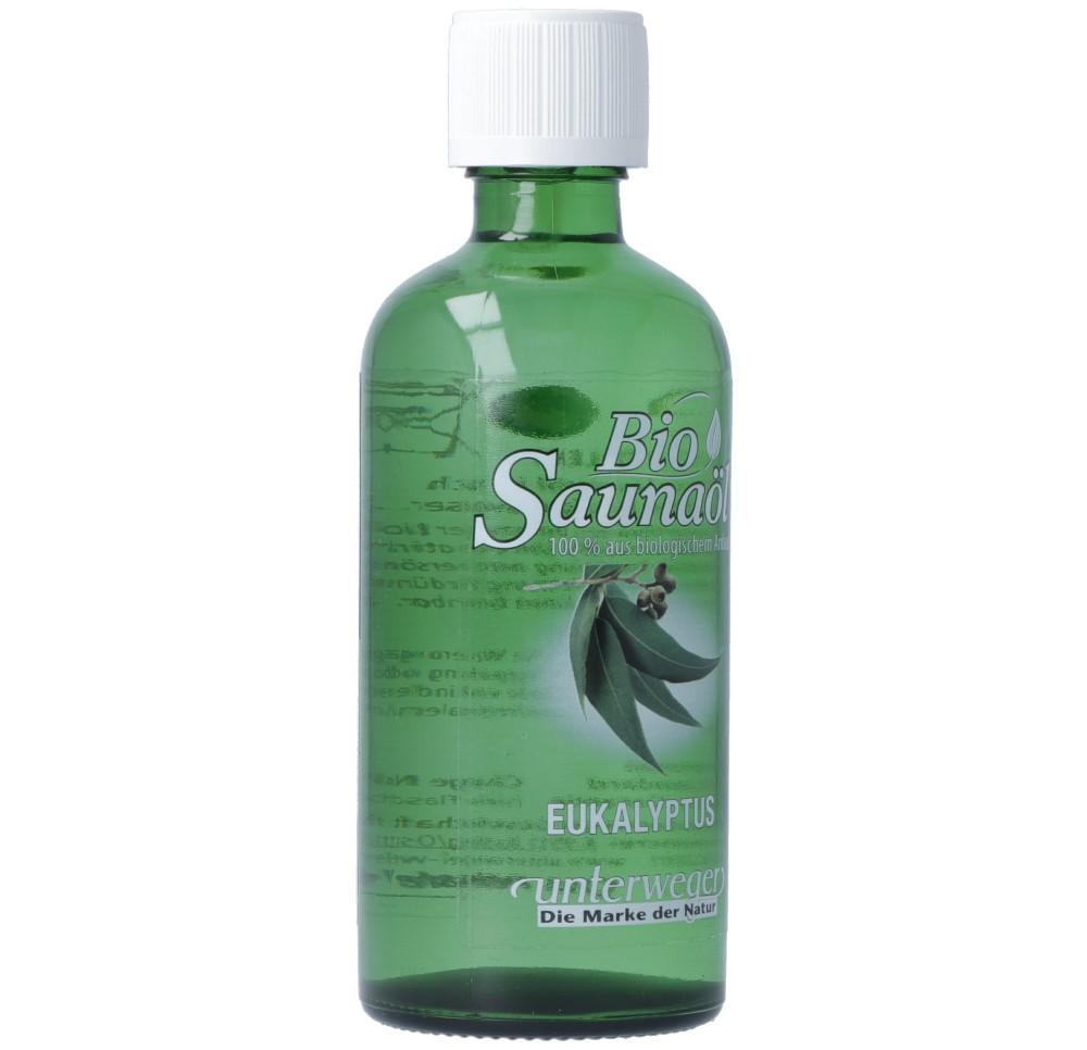 UNTERWEGER huile bio sauna eucalyptus 100 ml