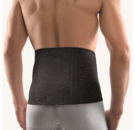 BORT VarioBasic bandage dos M avec pelote noir