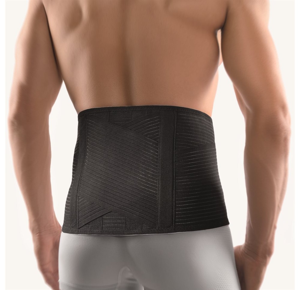 BORT VarioBasic bandage dos M avec pelote noir