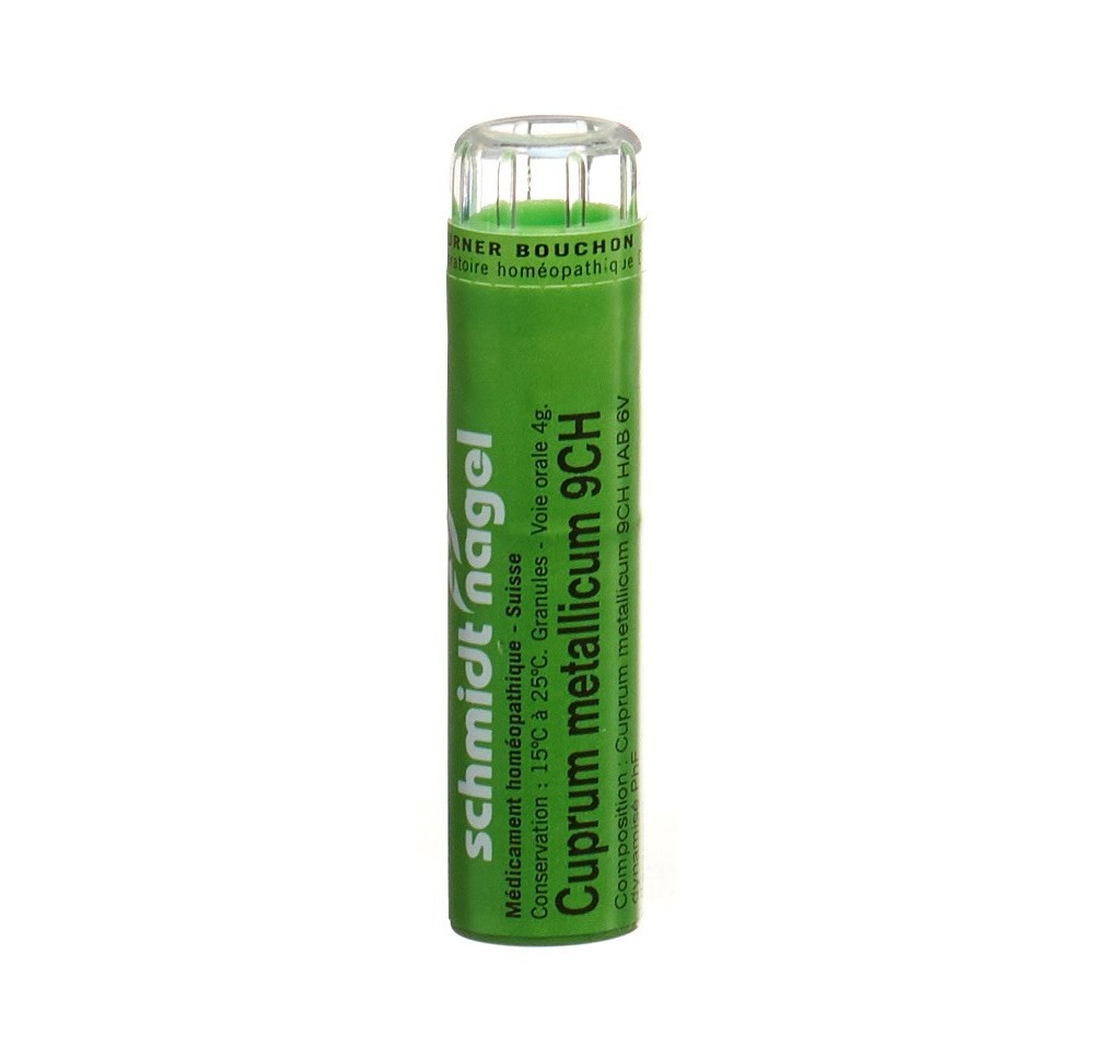 SN cuprum metallicum gran 9 CH 4 g