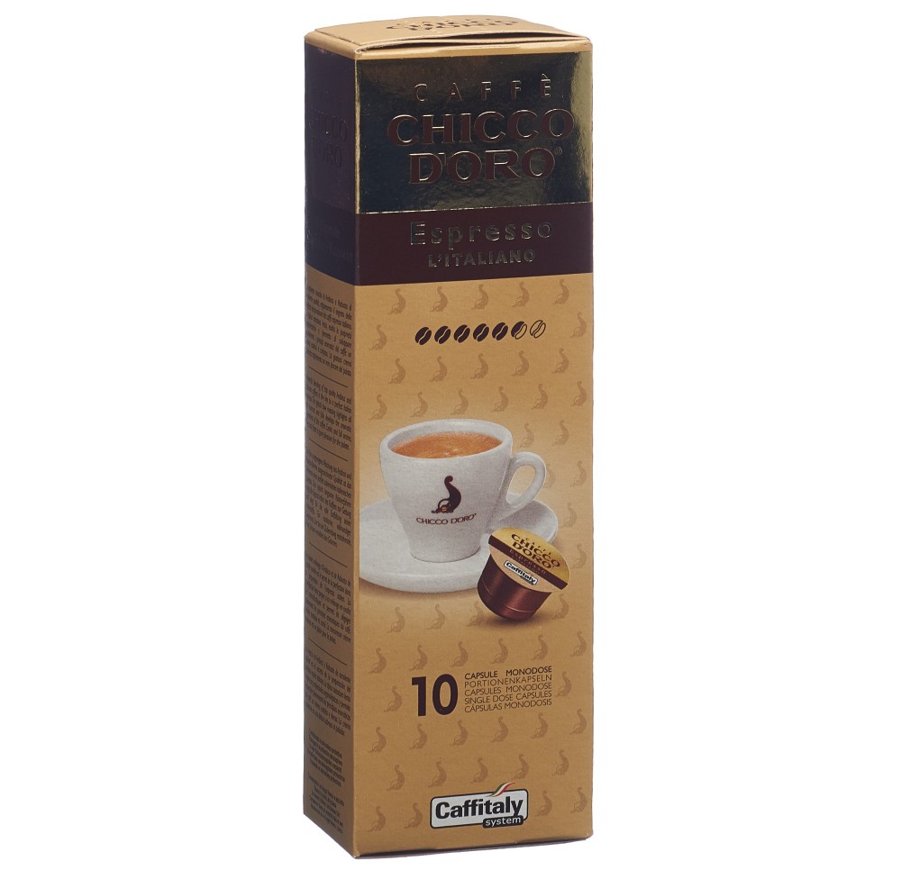 CHICCO D ORO caps à café Espresso Italiano 10 pce