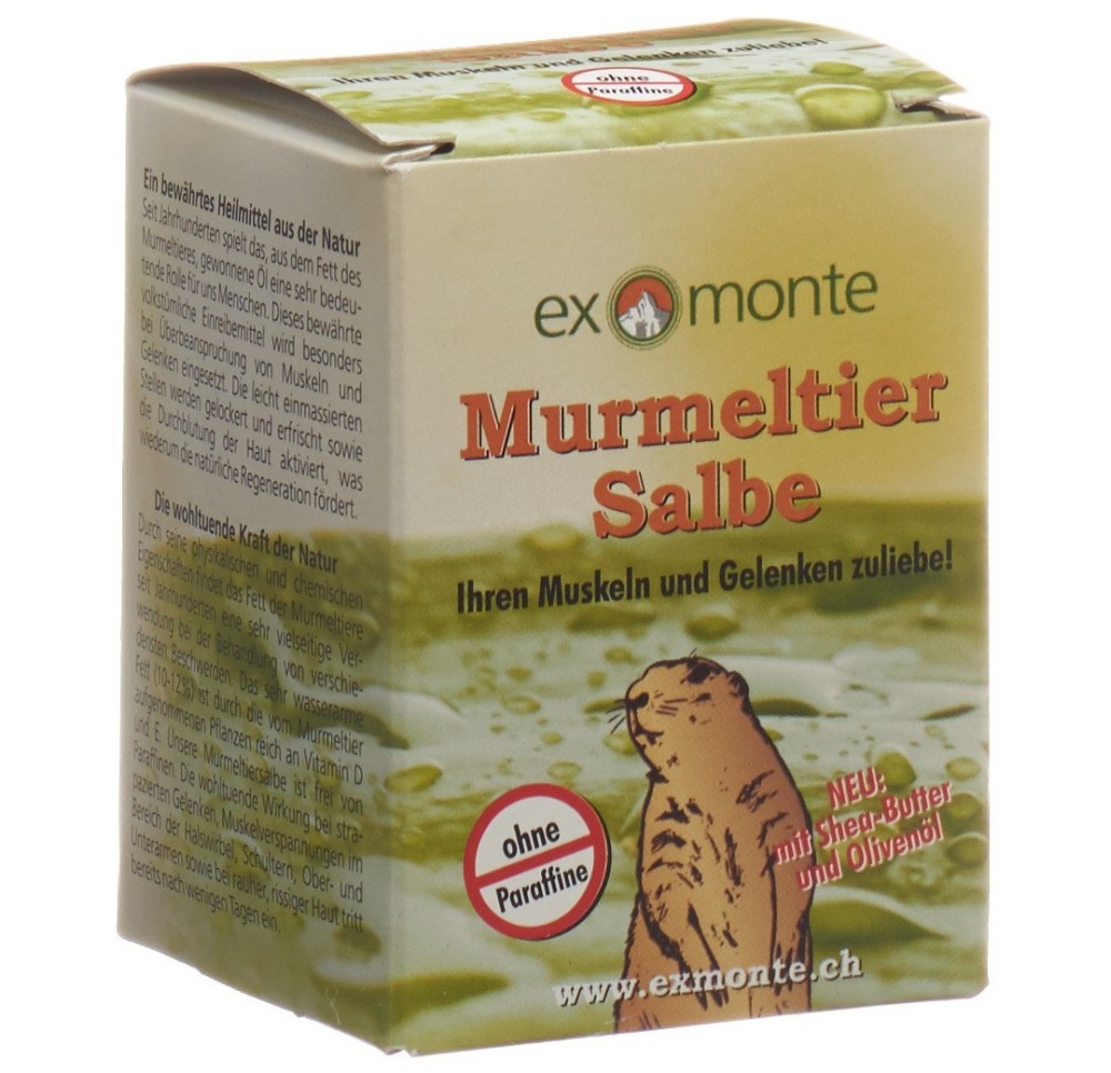 EXMONTE marmotte ong pot 100 ml