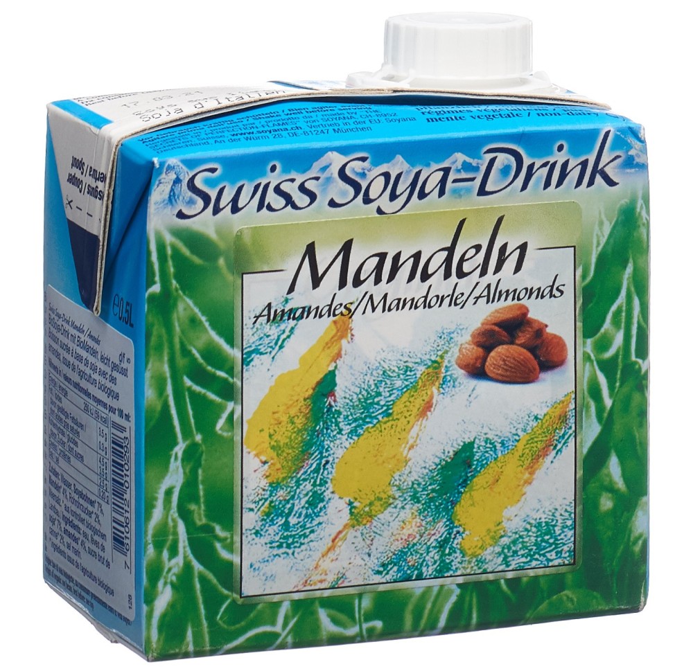SOYANA soyadrink amandes sans gluten bio 5 dl