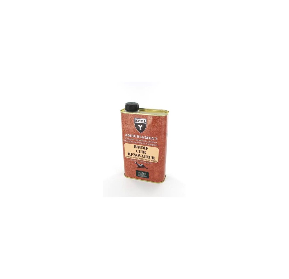 AVEL rénovateur baume liq cuir noir 500 ml