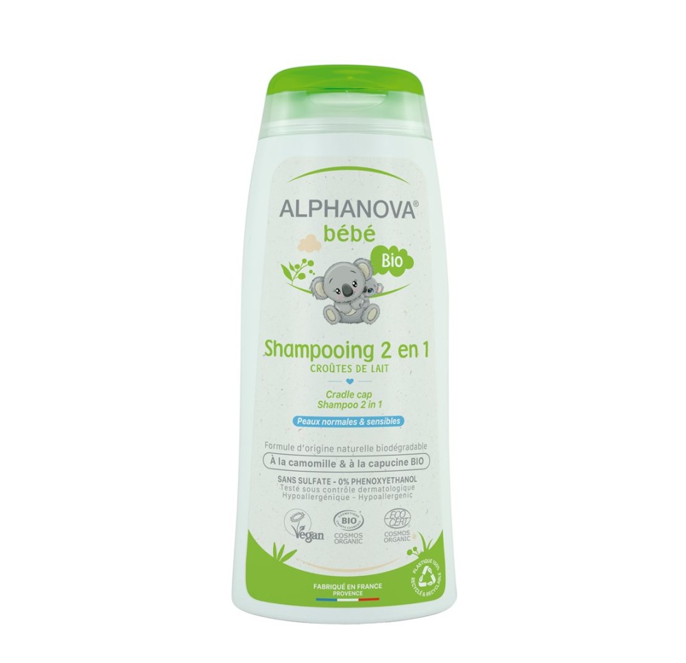 ALPHANOVA BB shampooing bio 200 ml