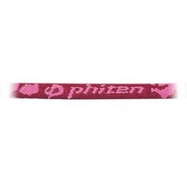 PHITEN standard collier 55cm bordeaux rose