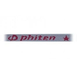 PHITEN standard collier 55cm gris rouge