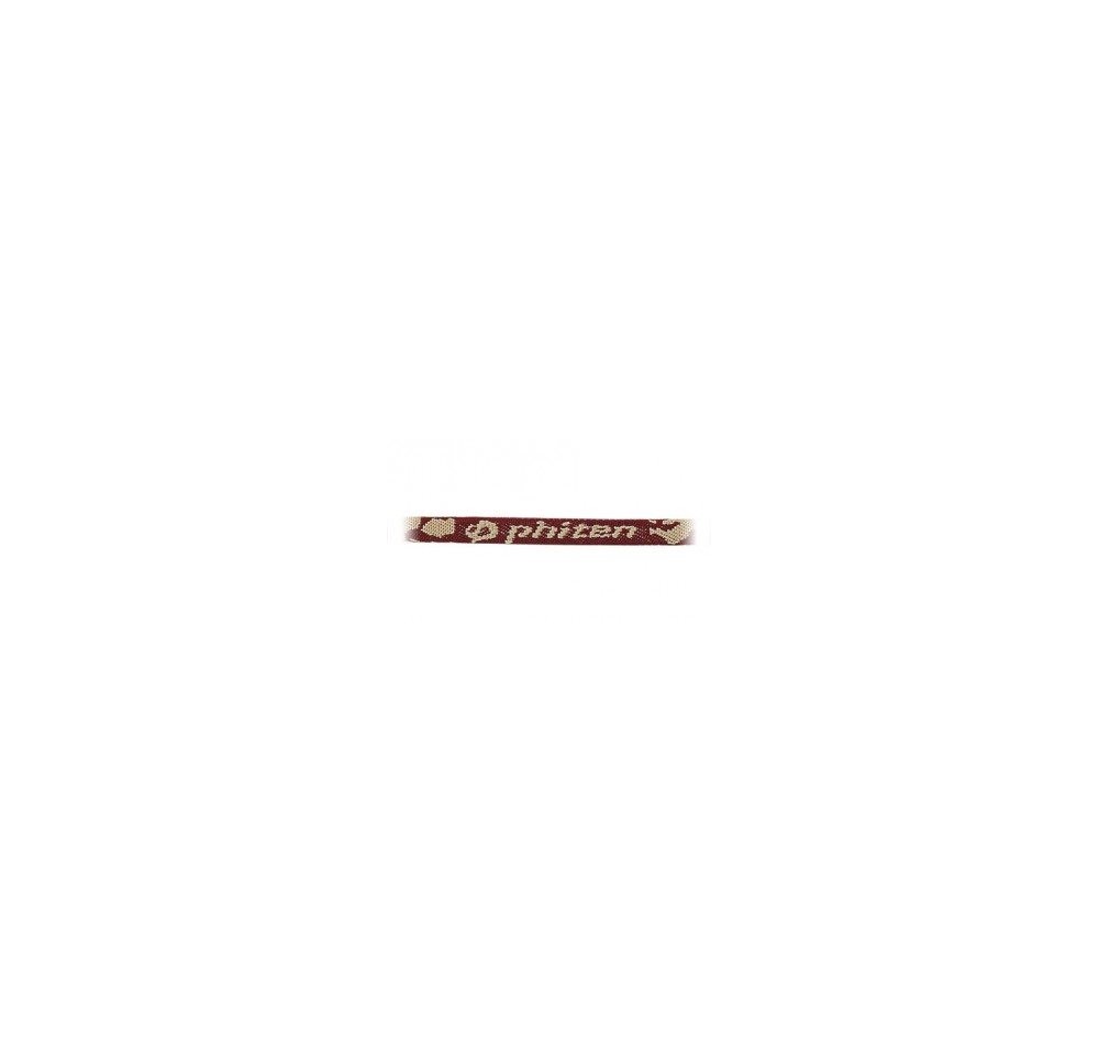 PHITEN standard collier 45cm marron foncé