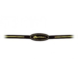 PHITEN sport collier 55cm noir jaune