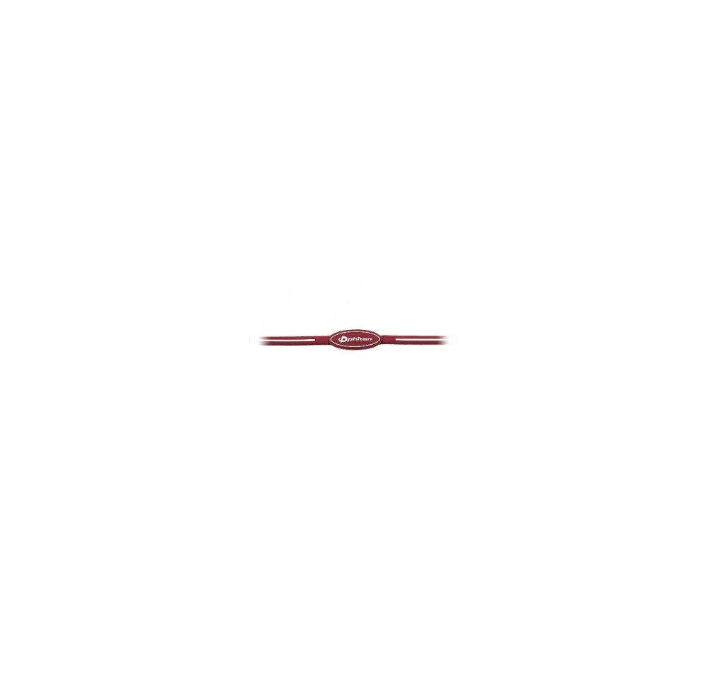 PHITEN sport collier 43cm bordeaux blanc