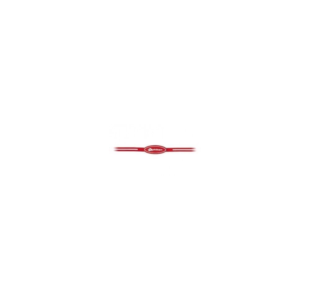 PHITEN sport collier 55cm rouge blanc