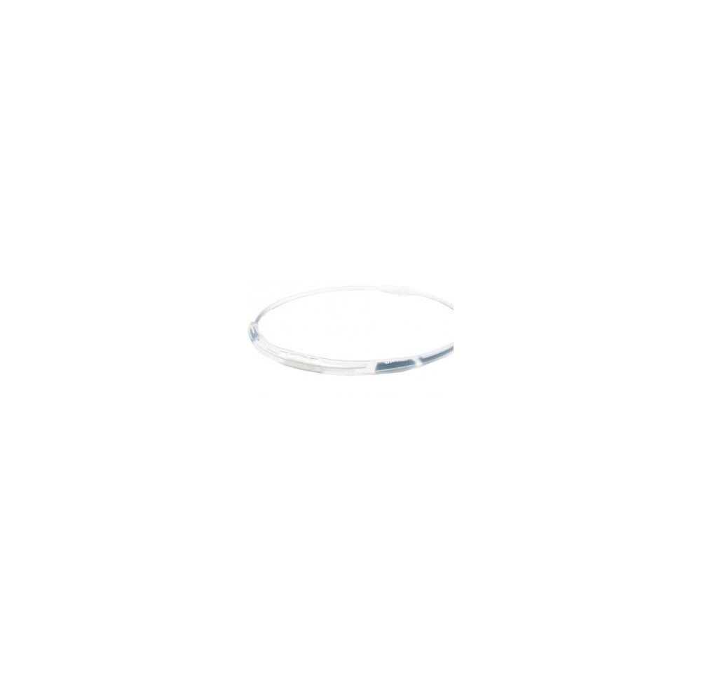 PHITEN sport collier 3line 50cm transp blanc