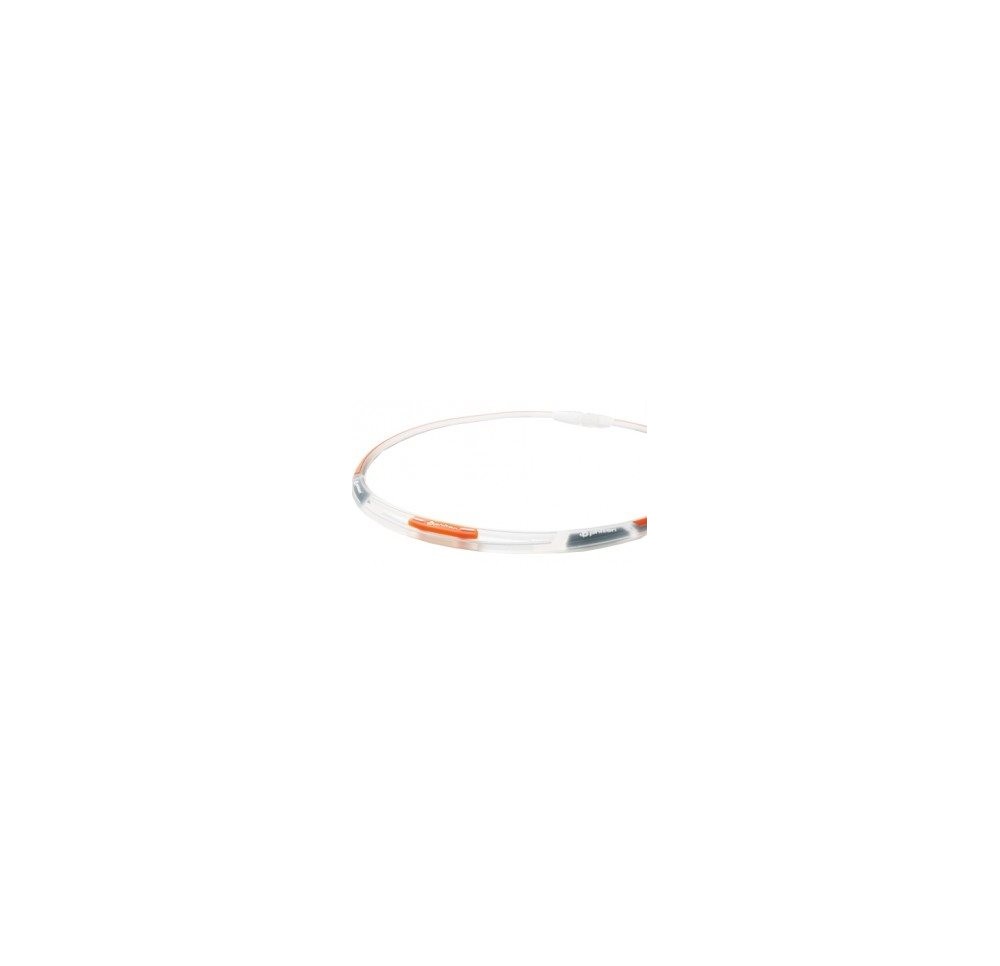 PHITEN sport collier 3line 50cm transp orange