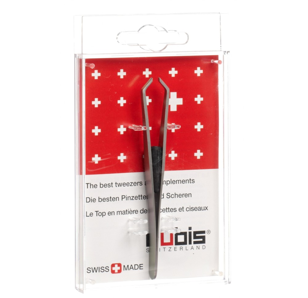 RUBIS pincette recourbée inox