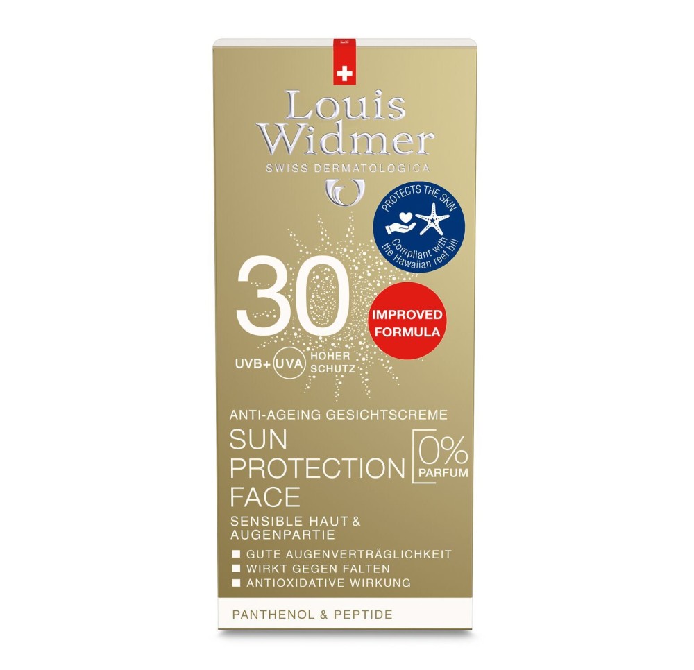 WIDMER sun protection face SPF30 s parf 50 ml