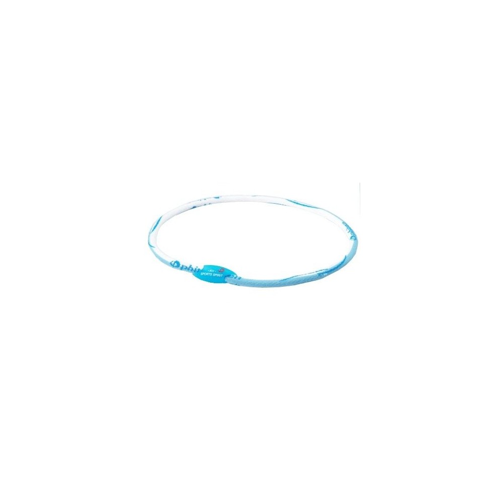 PHITEN air collier 50cm beans bleu