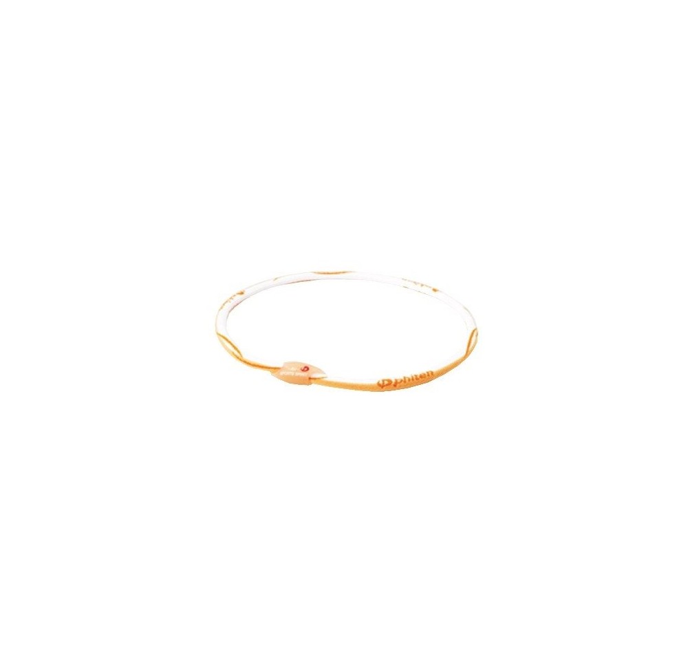 PHITEN air collier 50cm beans orange
