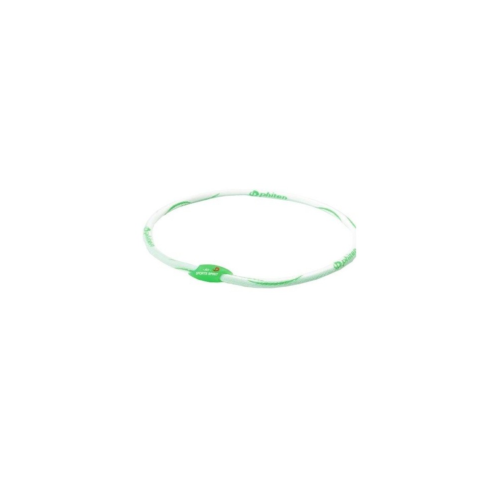 PHITEN air collier 43cm beans vert