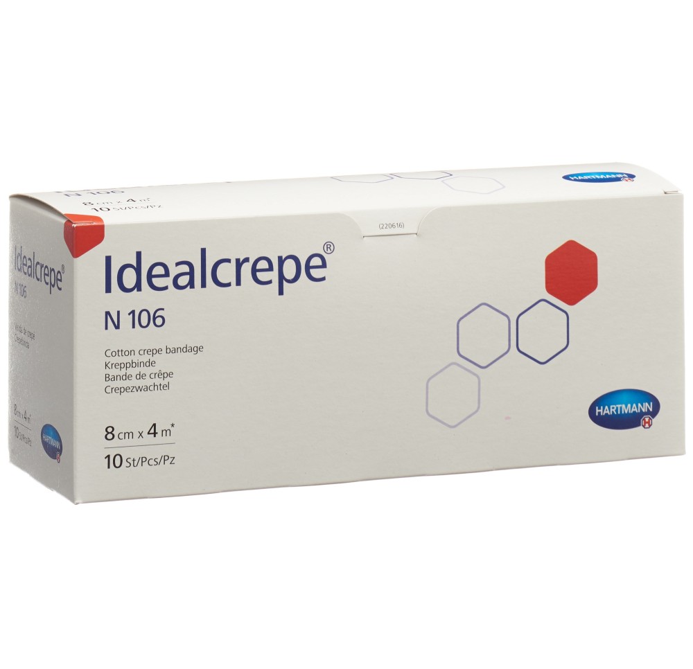 IVF idealcrepe bande 4mx8cm 10 pce
