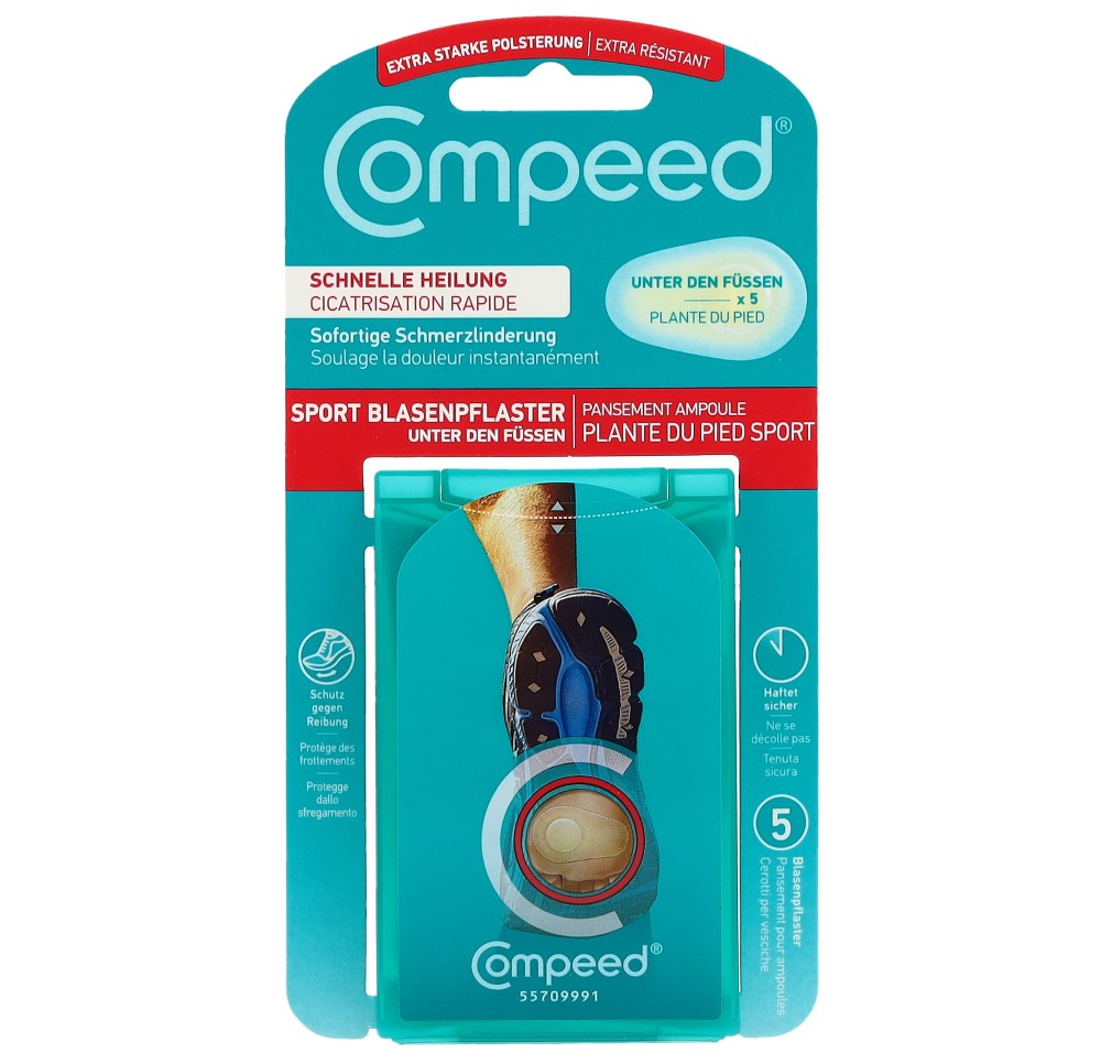 COMPEED pansement ampoules sous les pieds 5 pce
