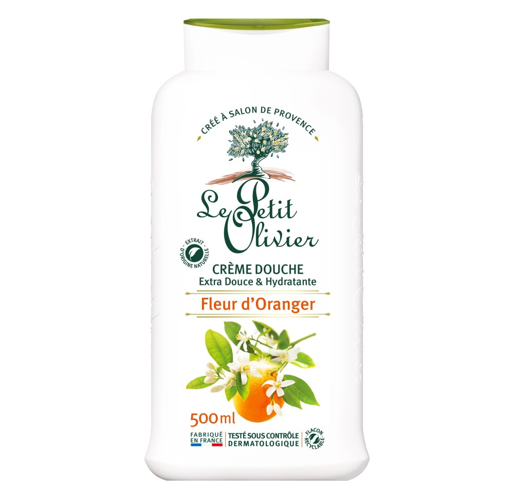LE PETIT OLIVIER crème douche fl orange 500 ml